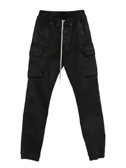 Rick Owens DRKSHDW: Чёрные брюки  Cargo