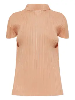Pleats Please Issey Miyake: Светлая блуза 