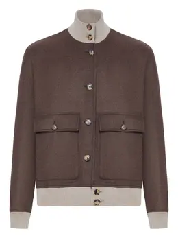 Brunello Cucinelli: Куртка из шерсти 