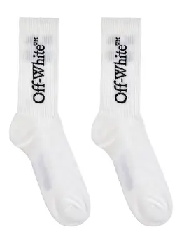 Off-White: Белые носки 