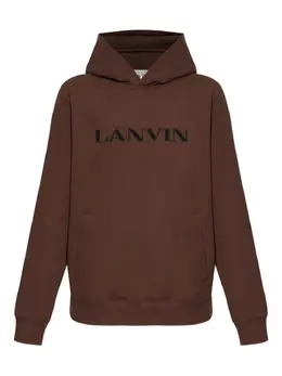 Lanvin: Коричневая толстовка 
