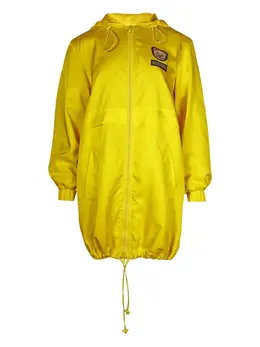 Moschino Pre-Owned: Жёлтое пальто 