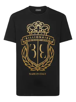 Billionaire: Чёрная футболка  Crest