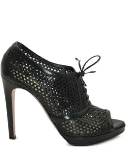 Prada Pre-Owned: Чёрные сандалии 