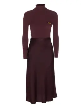 Elisabetta Franchi: Трикотажное платье 