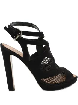 Alaïa Pre-Owned: Чёрные сандалии 