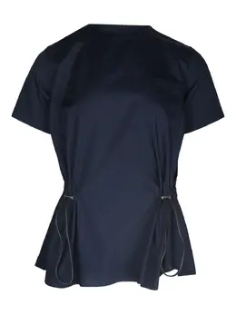 sacai: Синий топ 