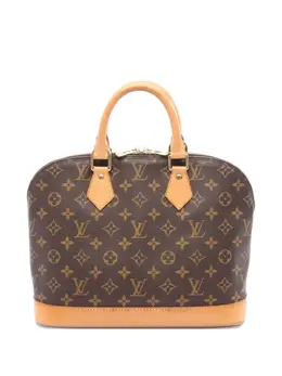 Louis Vuitton Pre-Owned: Коричневая сумка 