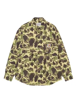 Carhartt WIP: Рубашка с принтом 