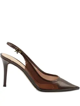 Gianvito Rossi: Коричневые туфли 