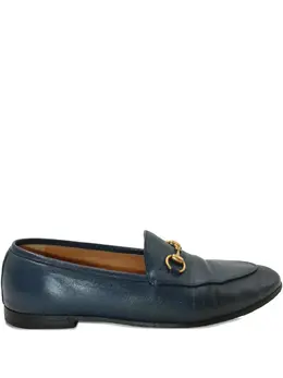 Gucci Pre-Owned: Синие лоферы 