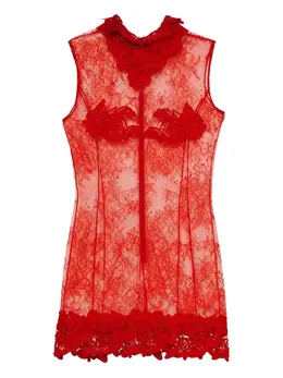 Blumarine: Кружевное платье 