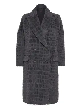 Brunello Cucinelli: Двубортное пальто 