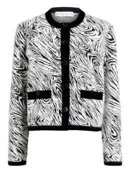 Proenza Schouler White Label: Кардиган с принтом зебры 