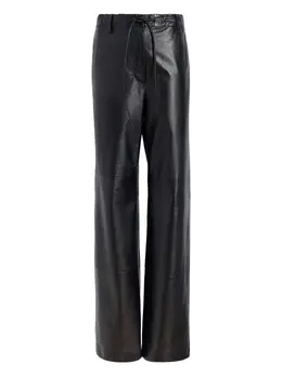 Proenza Schouler White Label: Кожаные брюки 