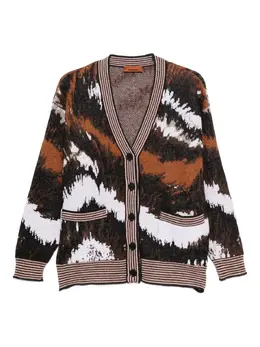 Missoni: Кардиган с абстрактным принтом 