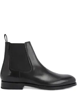 Kurt Geiger London: Чёрные ботинки 