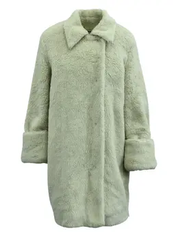 MM6 Maison Margiela: Шуба из искусственного меха 
