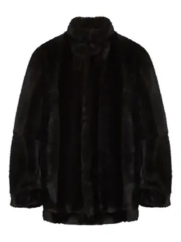MM6 Maison Margiela: Куртка из искусственного меха 