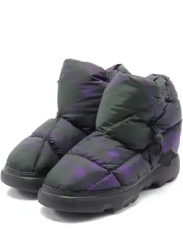 Burberry Pre-Owned: Чёрные ботинки 