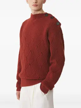 Lanvin: Трикотажный свитер 