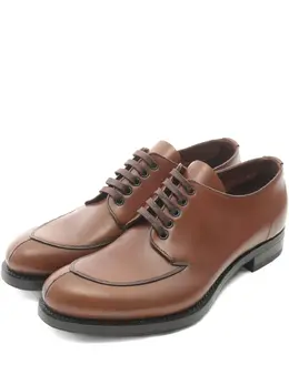 Prada Pre-Owned: Коричневые туфли 