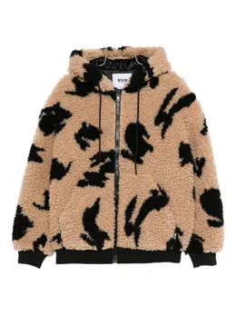 MSGM: Куртка из кролика 