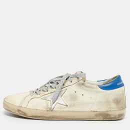 Golden Goose: Белые кроссовки  Super Star