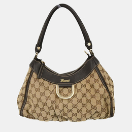 Gucci: Бежеві сумки  GG
