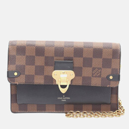 Louis Vuitton: Коричневая сумка 