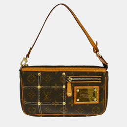 Louis Vuitton: Коричневі сумки  Pochette