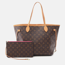 Louis Vuitton: Коричневі сумки шопери  Neverfull MM