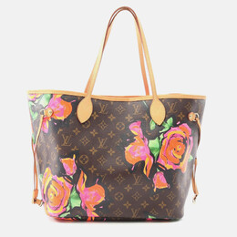 Louis Vuitton: Рожеві сумки шопери  Neverfull MM