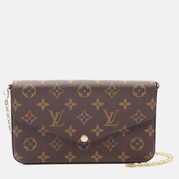 Louis Vuitton: Коричневі сумки  Pochette
