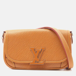 Louis Vuitton: Коричневі сумки через плече  Épi