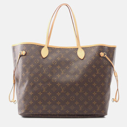 Louis Vuitton: Коричневі сумки шопери  Neverfull