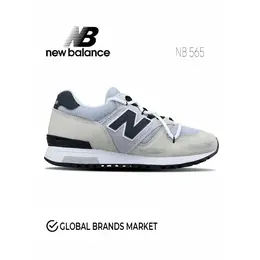 New Balance: Светлые кроссовки 