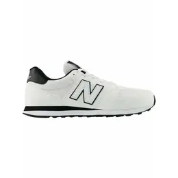 New Balance: Белые кроссовки  500