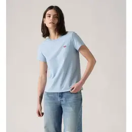 Levi's: Голубая футболка  The Perfect