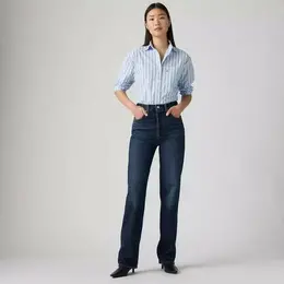 Levi's: Тёмные джинсы  Ribcage