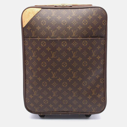 Louis Vuitton: Коричневая дорожная сумка 