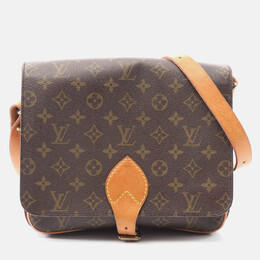 Louis Vuitton: Коричневі сумки через плече 