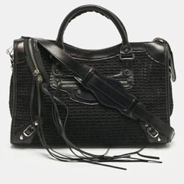 Balenciaga: Чорні сумки  Classic City