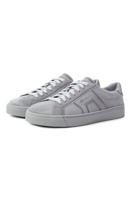 Santoni: Голубые кеды 