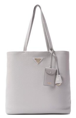 Prada: Серая сумка 