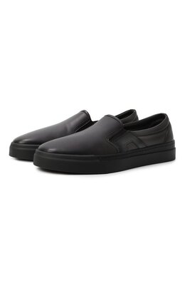 Santoni: Серые мокасины 