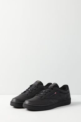REEBOK: Чёрные кеды  Club C 85