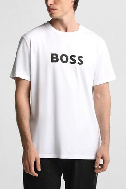 BOSS: Хлопковая футболка 