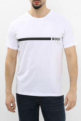 BOSS: Хлопковая футболка 