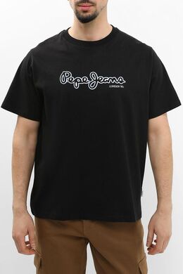 PEPE JEANS: Хлопковая футболка 